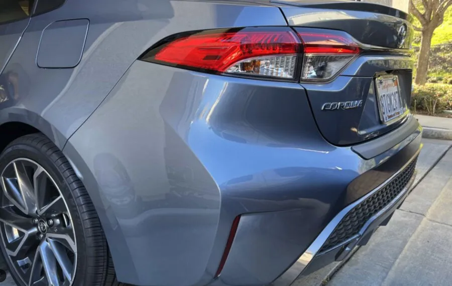 Bumper Dent Repair after, Orange County