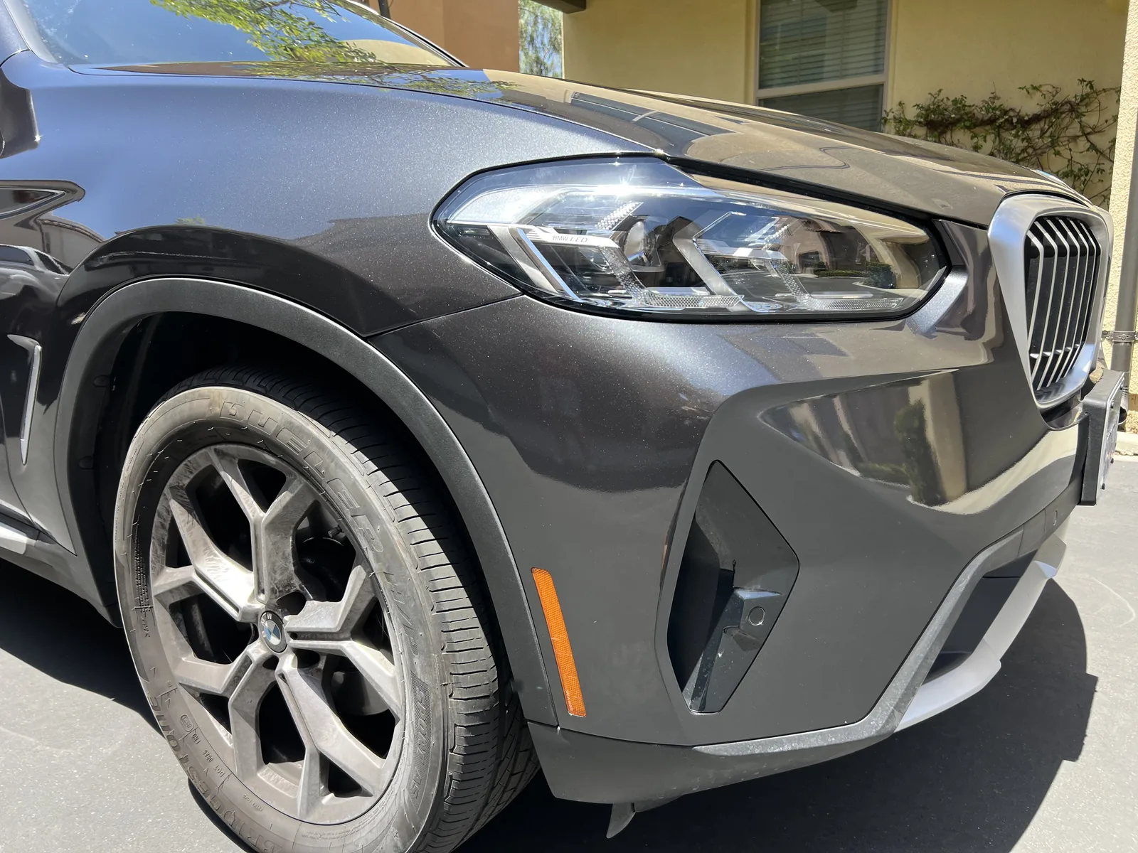 Mobile bumper repair scuff & scrape by Auto Cosmetic Solutions in Irvine, Orange County