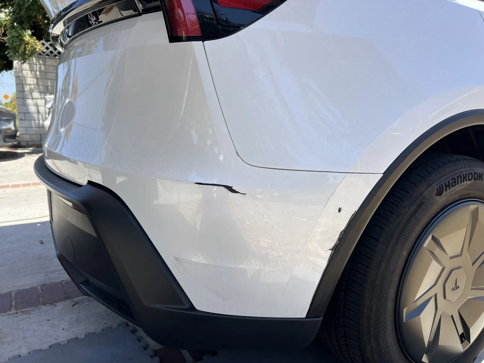 Mobile bumper repair ppg color match by Auto Cosmetic Solutions in Newport Beach, Orange County