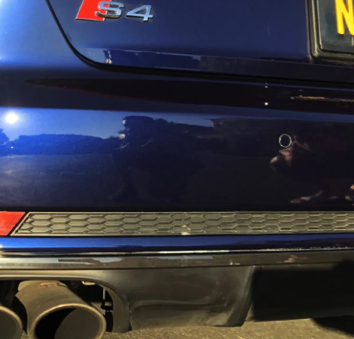 Bumper Scrape after, Orange County mobile bumper repair